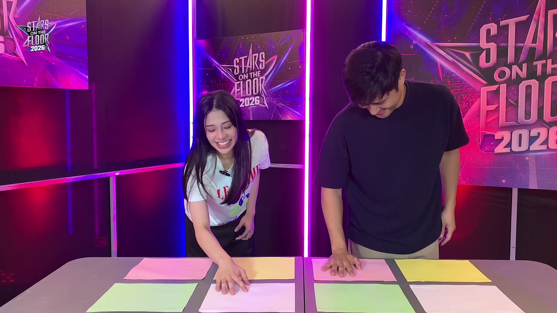 ‘Stars on the Floor’ 2026: Rocco and Denise play ‘Don’t Touch the Color’