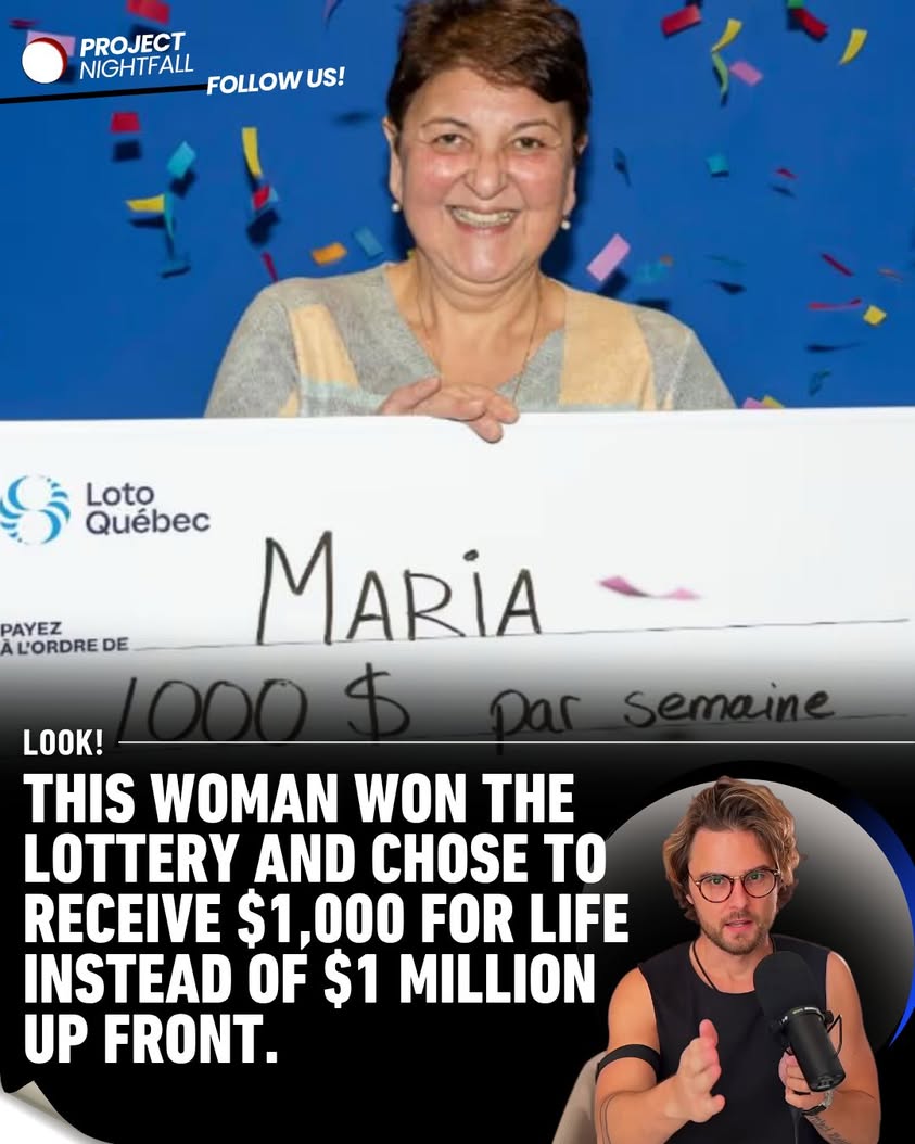 $1,000,000 shocker: Lottery winner snubs lump sum for weekly payout ...