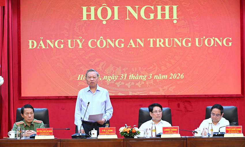 Công an nhân dân phải tiếp tục là một trong những lực lượng chủ công, nòng cốt