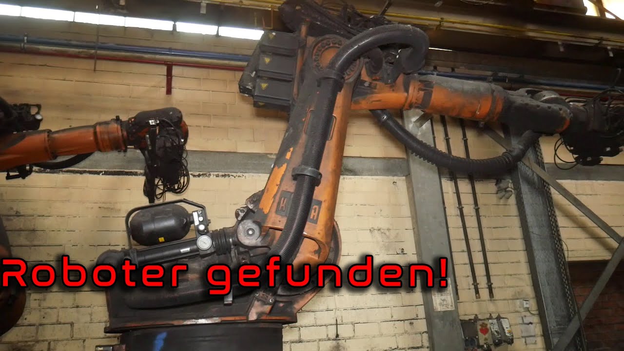 Erkundung einer verlassenen Brandschutzfabrik mit Robotern und ...