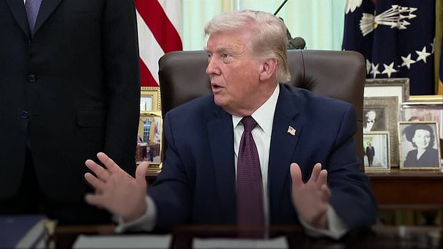Trump says securing Strait of Hormuz is 'not for us'