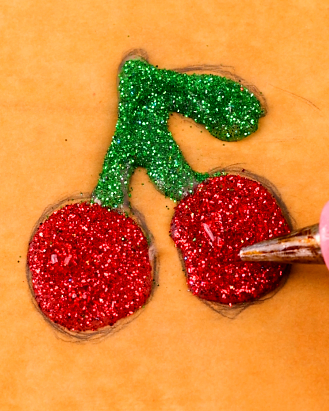 Turn your favorite fruit into a keychain🍒🔑