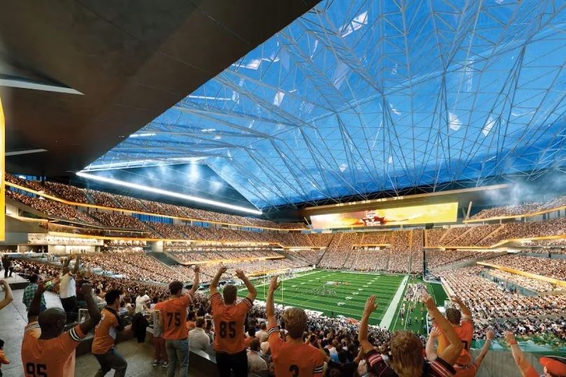 Astonishing new NFL stadium cost soars to $2.6 billion for stunning new ...