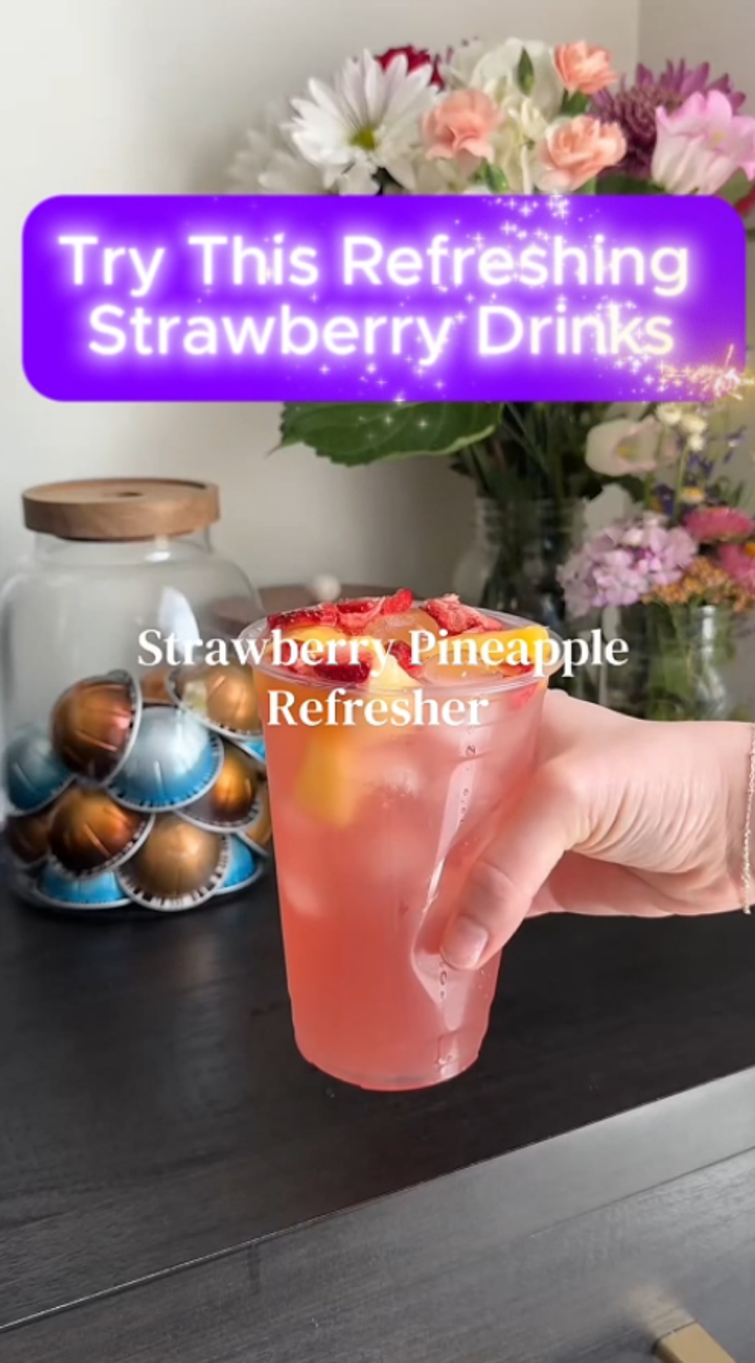 These strawberry drinks are perfect for hot days