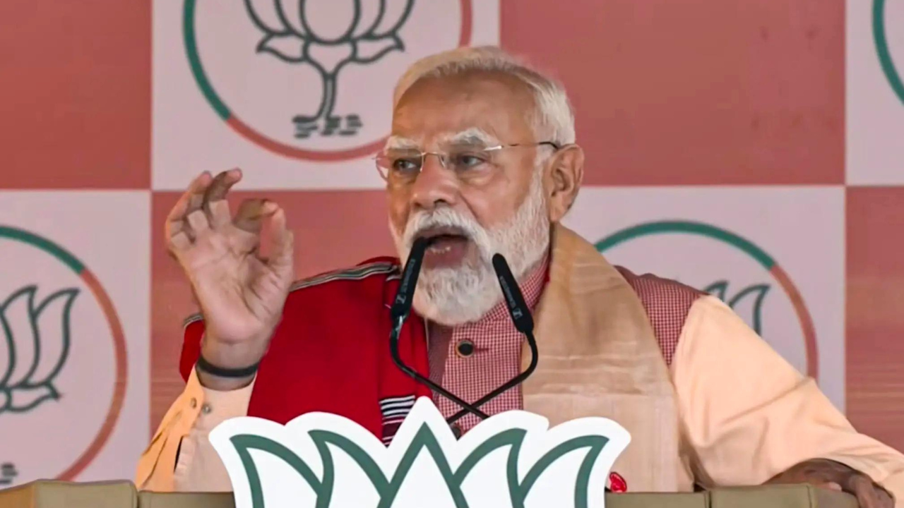 'Hat-trick of defeat for Congress certain': PM Modi takes 'rajkumar ...