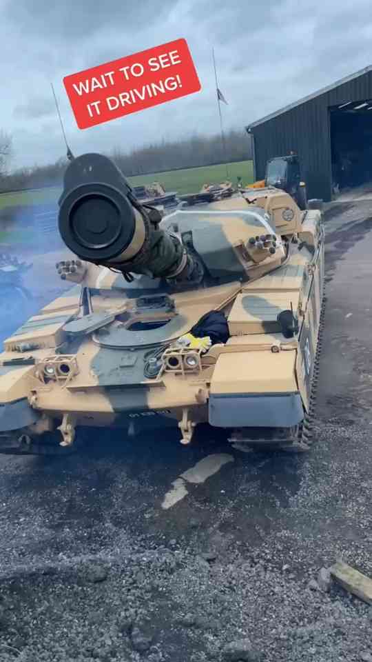What it’s like to drive a Chieftain tank
