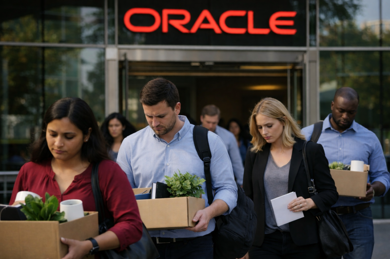 Layoff alert: Oracle cuts 30,000 jobs globally, 12,000 hit in India