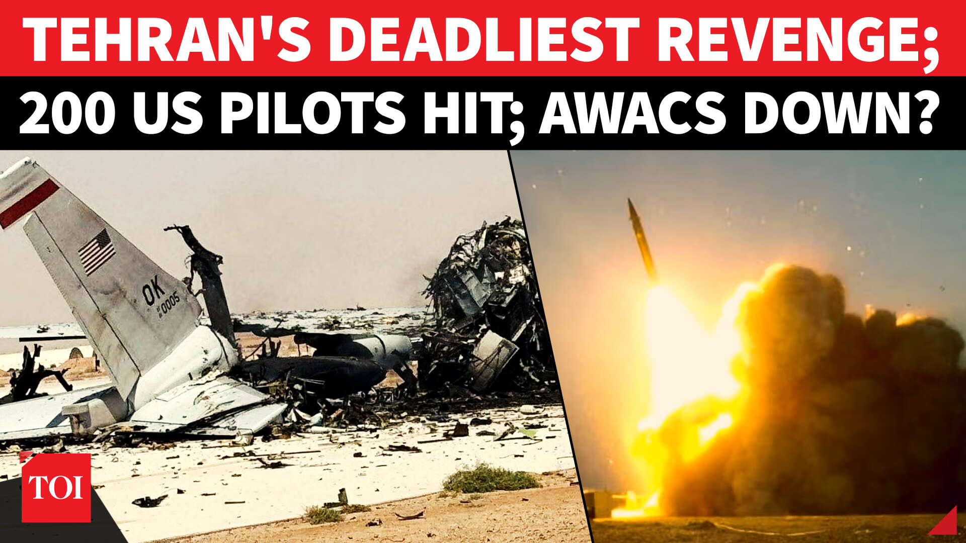 Iran bombs 'residences of 200 US pilots', cripples fighter jets in ...