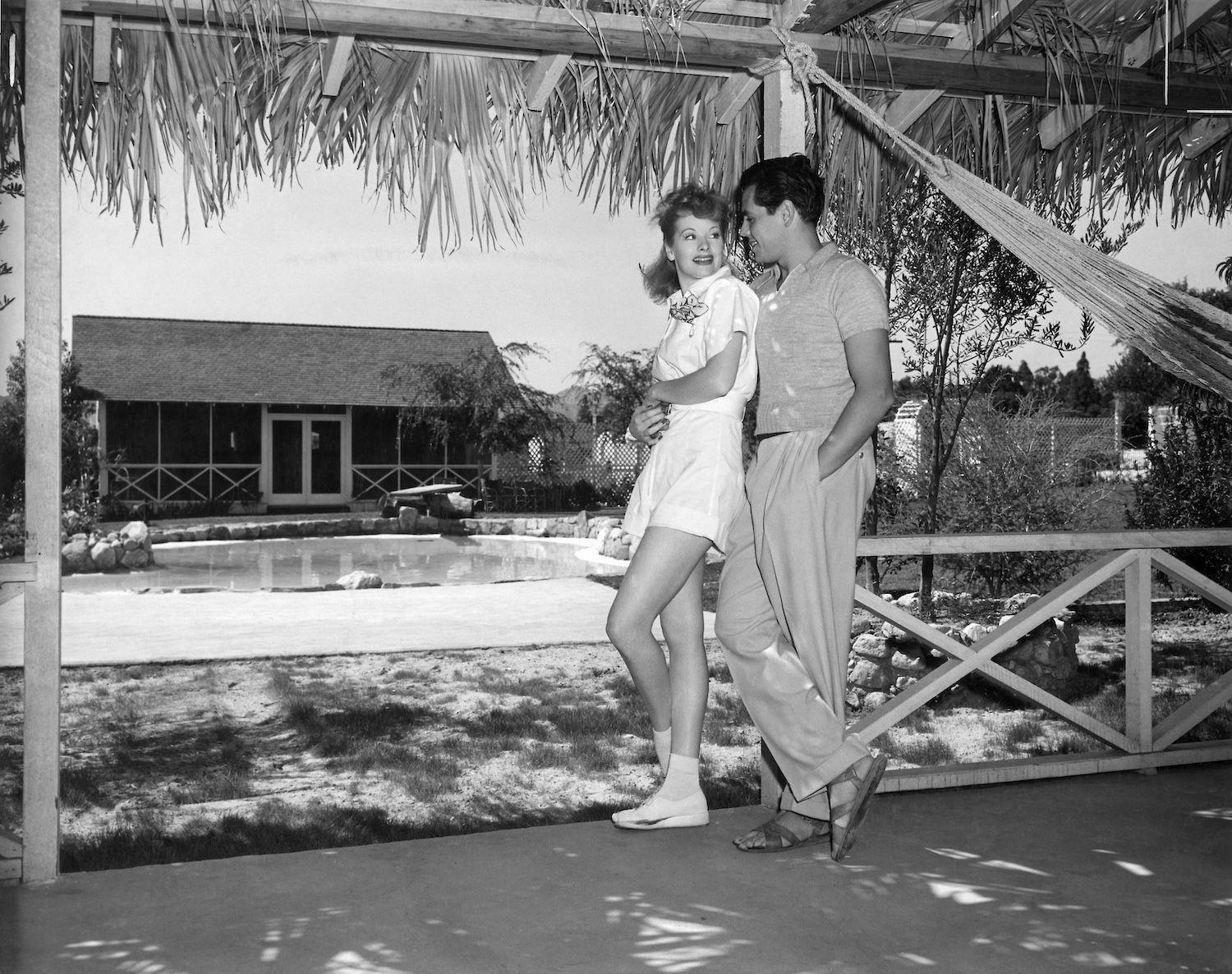 Lucy and Ricky in real life: 28 photos of Lucille Ball and Desi Arnaz at home<br>