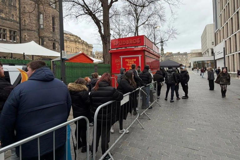Eager Edinburgh customers 'arrive at 3am' to queue for viral Spud Bros van