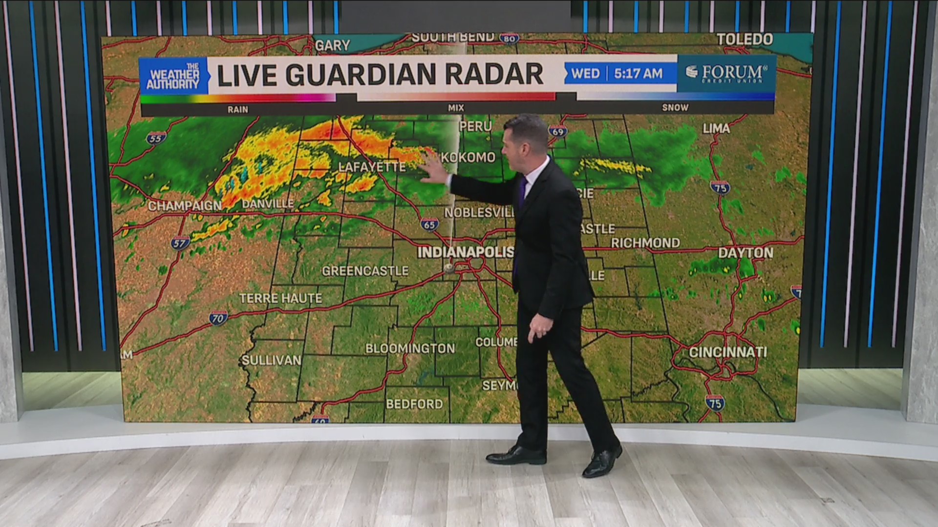 April opens with unsettled pattern, cooler temperatures