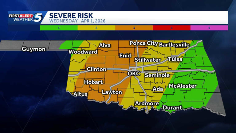 Hour-by-hour forecast: When will storms with a tornado and hail risk ...