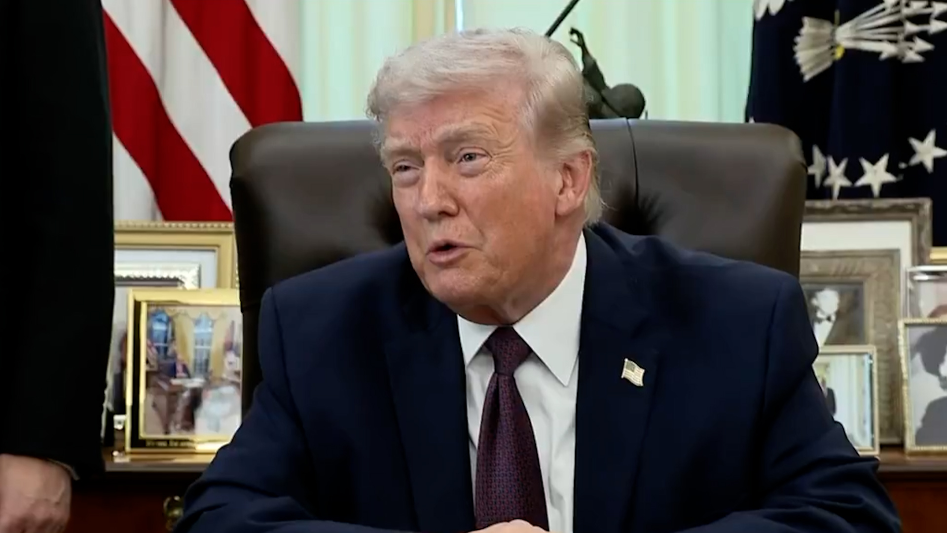 Trump clarifies his use of authority, complains about being called ‘king’