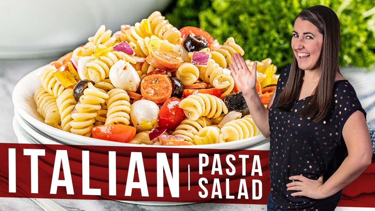 How to make Italian pasta salad | The Stay At Home Chef