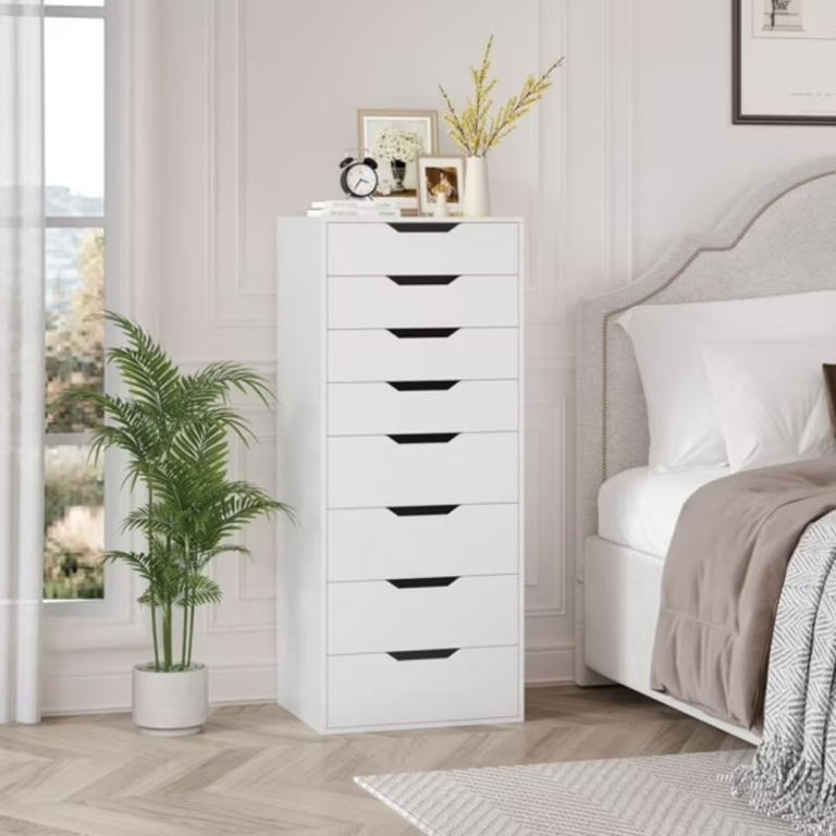 Walmart is selling a $200 8-drawer dresser for just $90 that can maximize  storage in small spaces