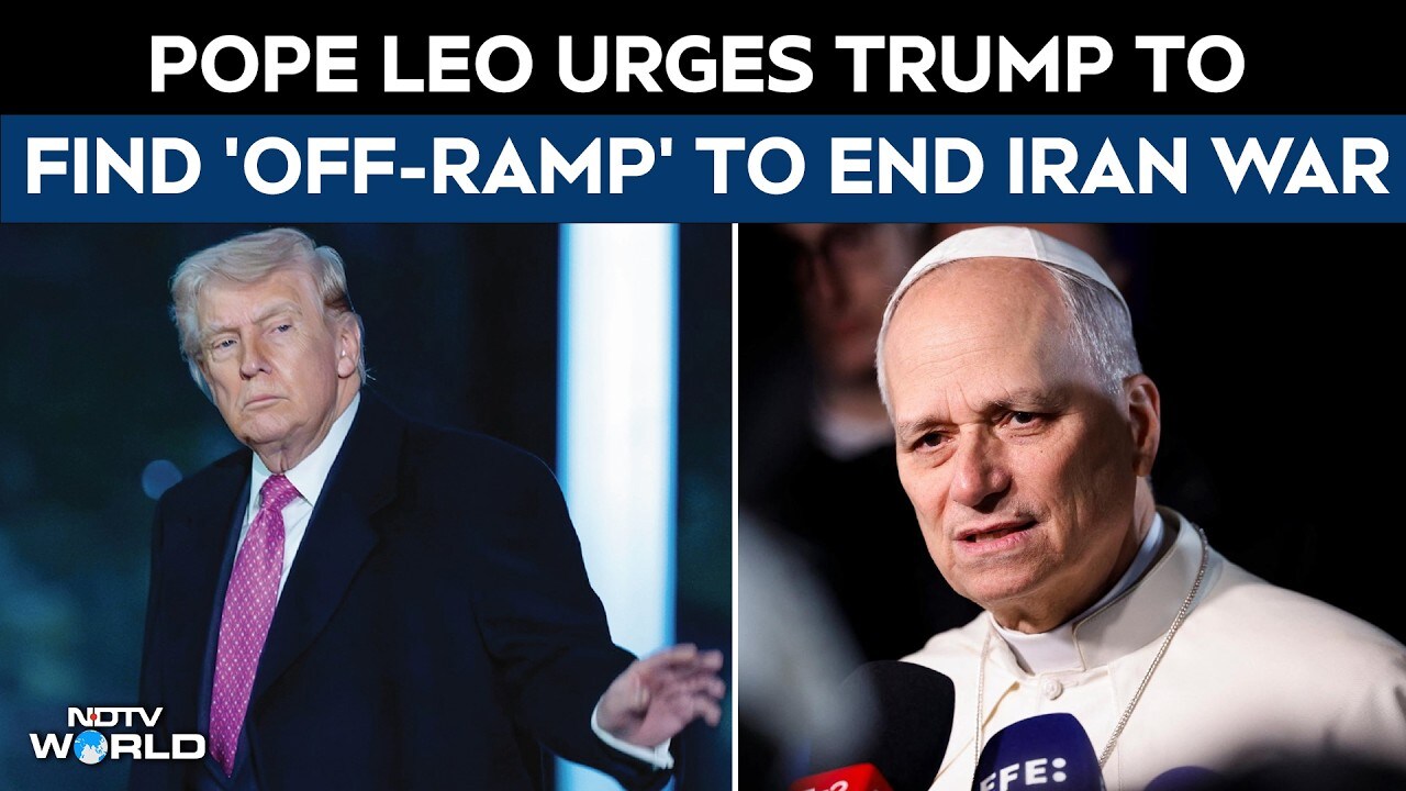 US Iran war | Pope Leo XIV urges an Easter end to the US-Israel war on ...