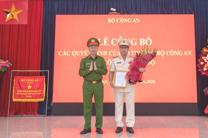 Thiếu tướng Dương Đức Hải làm Cục trưởng Cục Cảnh sát Phòng cháy chữa cháy