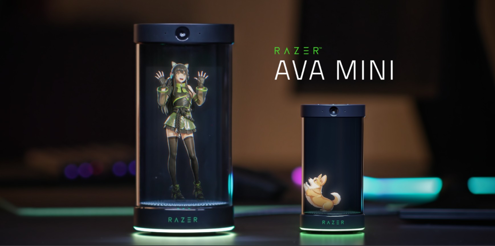 Razer AVA Mini: Το πρώτο ψηφιακό κατοικίδιο τεχνητής νοημοσύνης