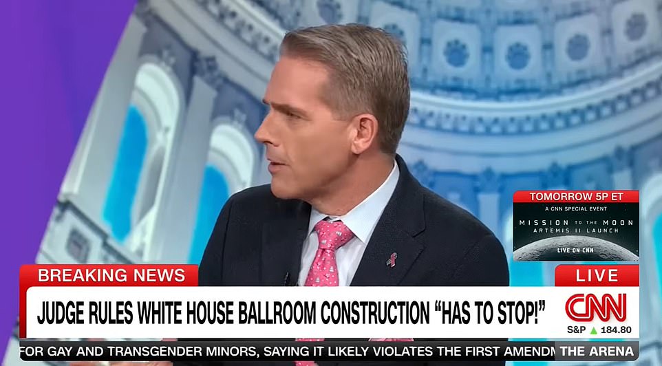 MAGA commentator melts down on CNN over White House remodel costs