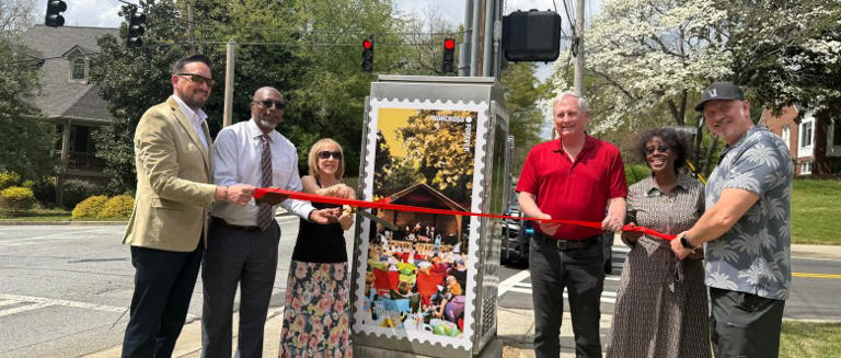 New public art initiative brings Norcross identity to life with vinyl wraps