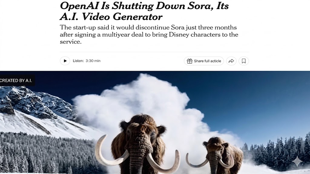 Sora was losing millions - then it finally got shut down