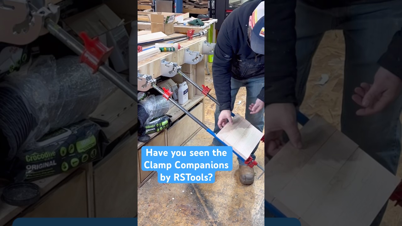 Clamp companions for gluing up tables and panels at different angles # ...
