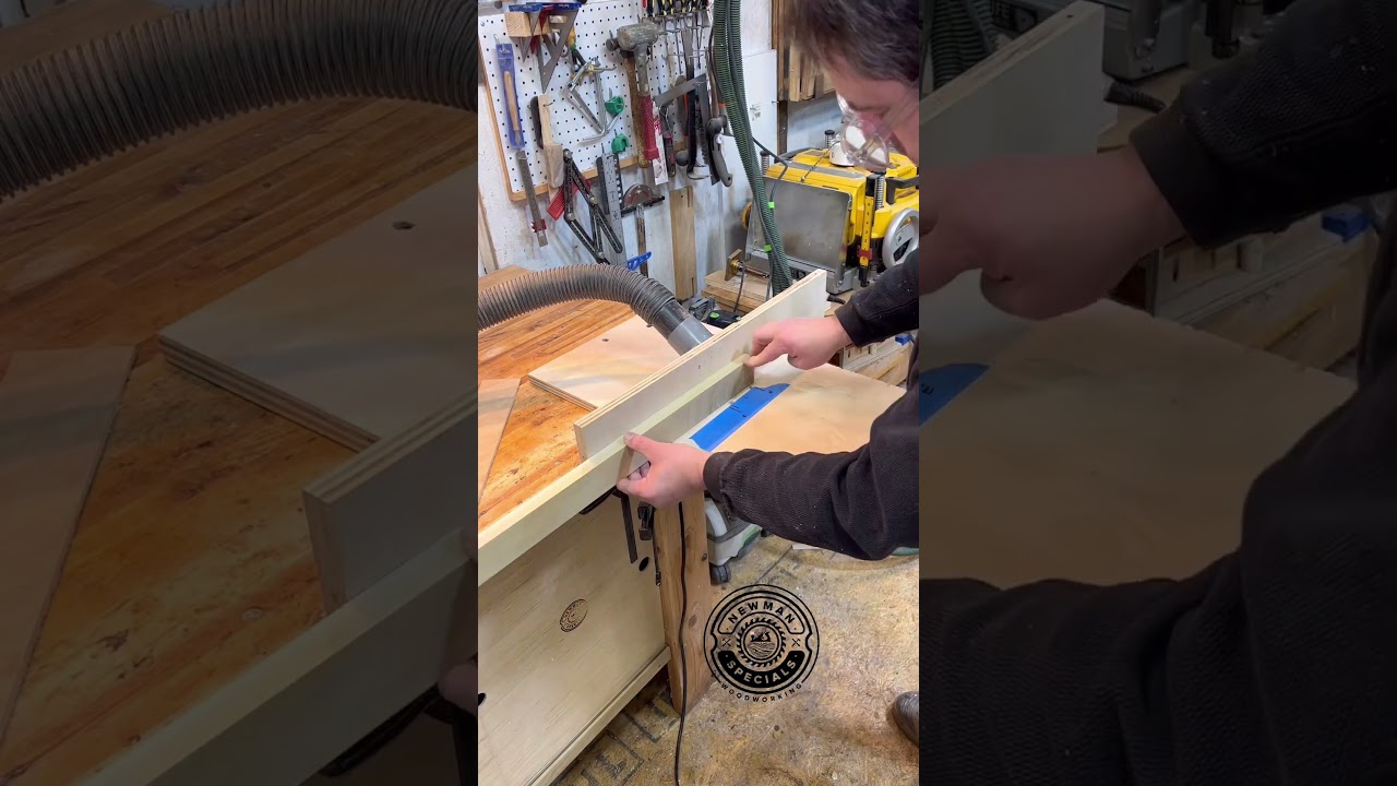 Portable router table fence #woodworkingtools #woodworking #router