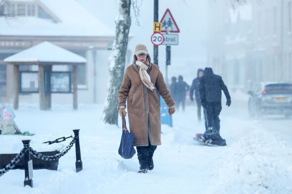 Met Office names where snow will hit UK in hours in new weather forecast