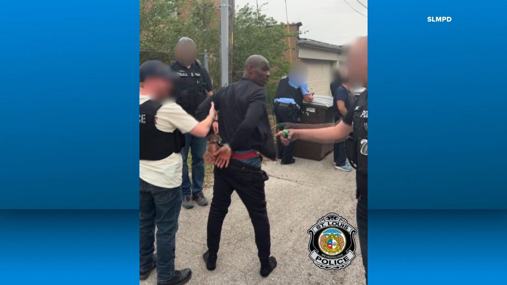 St. Louis police arrest suspect accused of shooting at officer