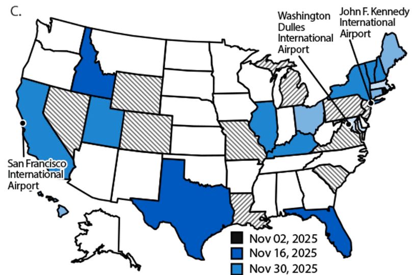 25 states mapped where new cicada Covid variant is surging as vaccines ...