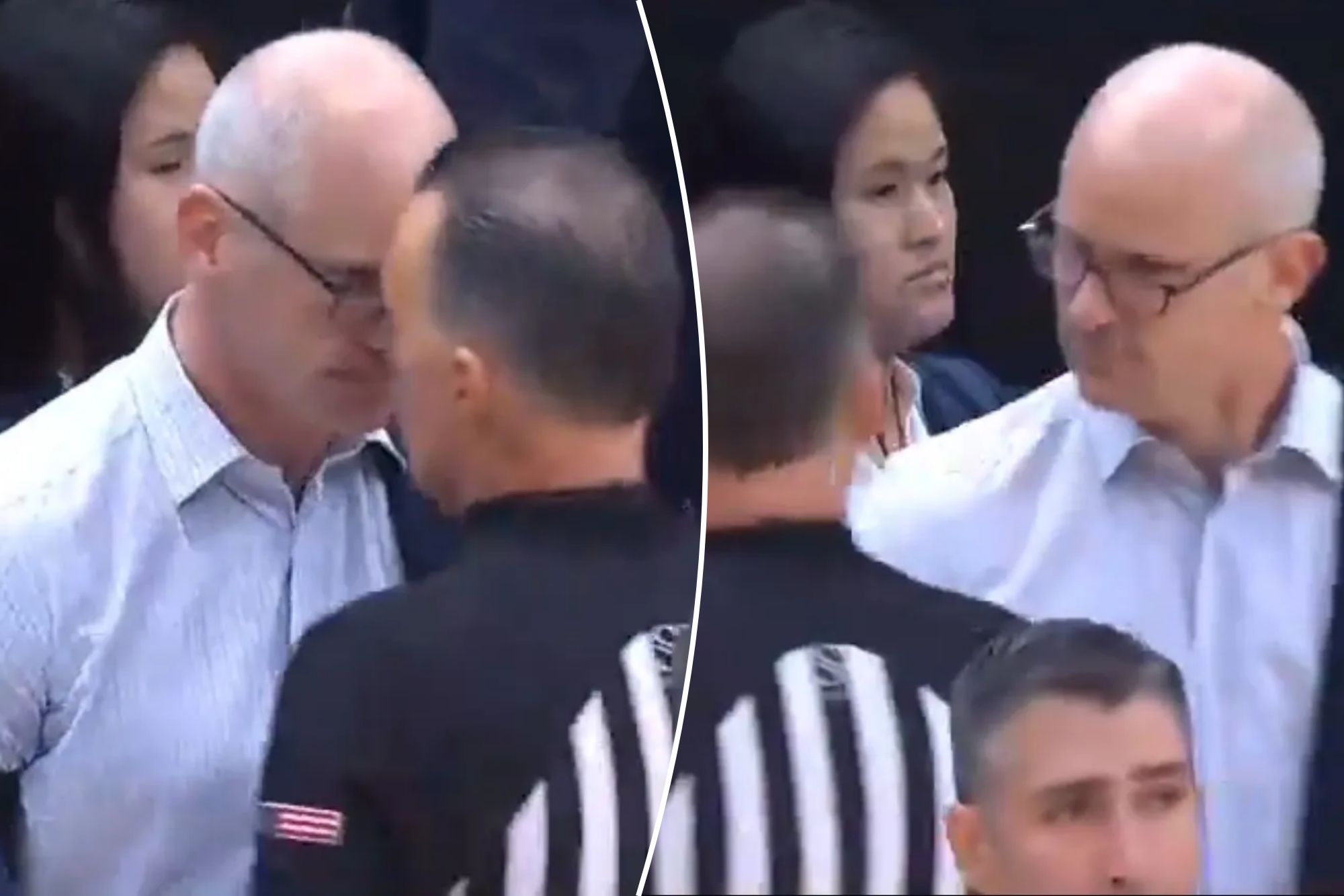 Dan Hurley reveals why he gave ref 'head hug' in controversial March ...