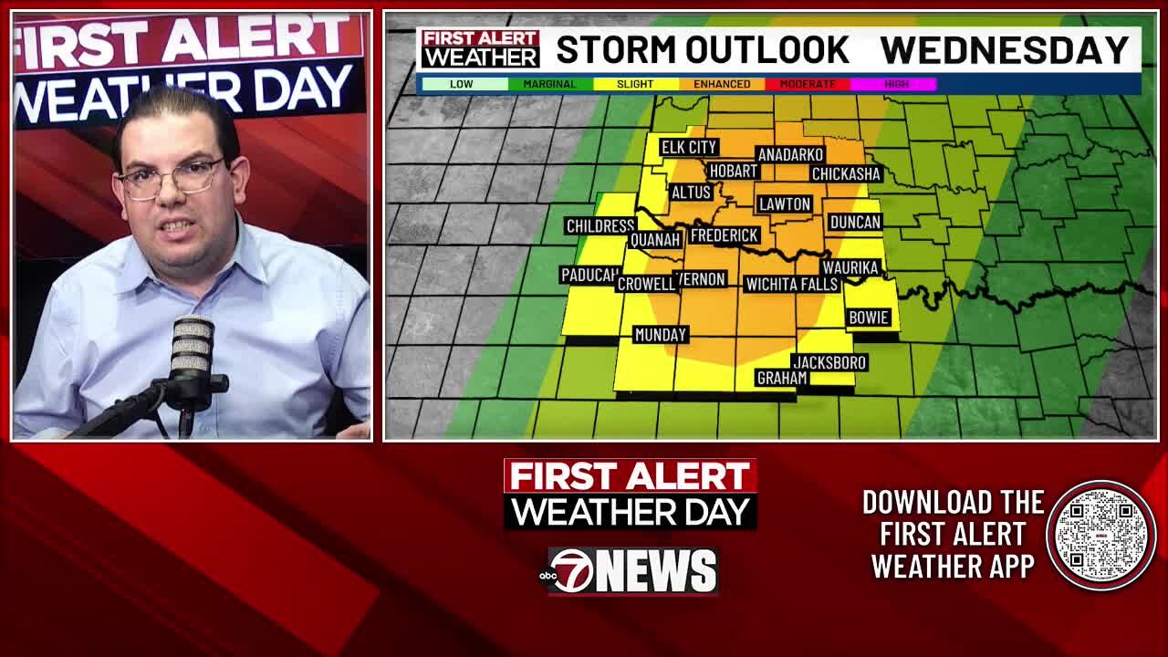 Severe storms probable this afternoon & evening | 4/1 AM