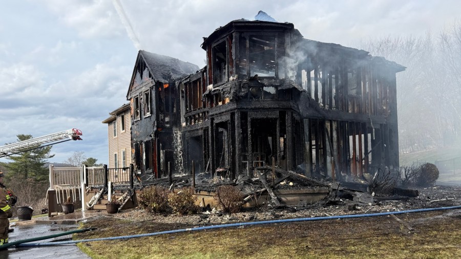 Man rescued, firefighter injured in house fire on Juniper Ridge Drive ...