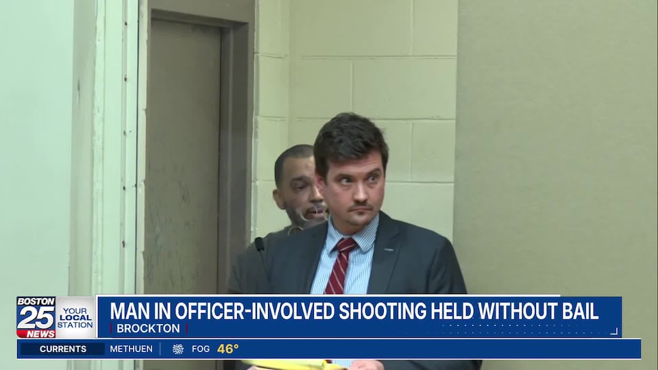 Man in officer-involved shooting in Brockton held with bail