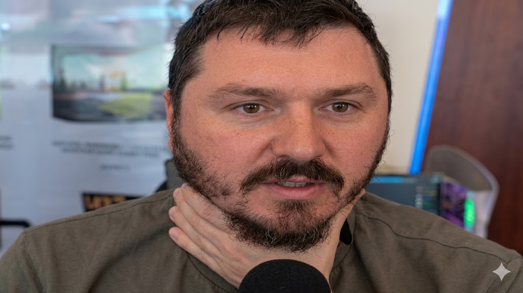 He cut the line… then got thrown into carts