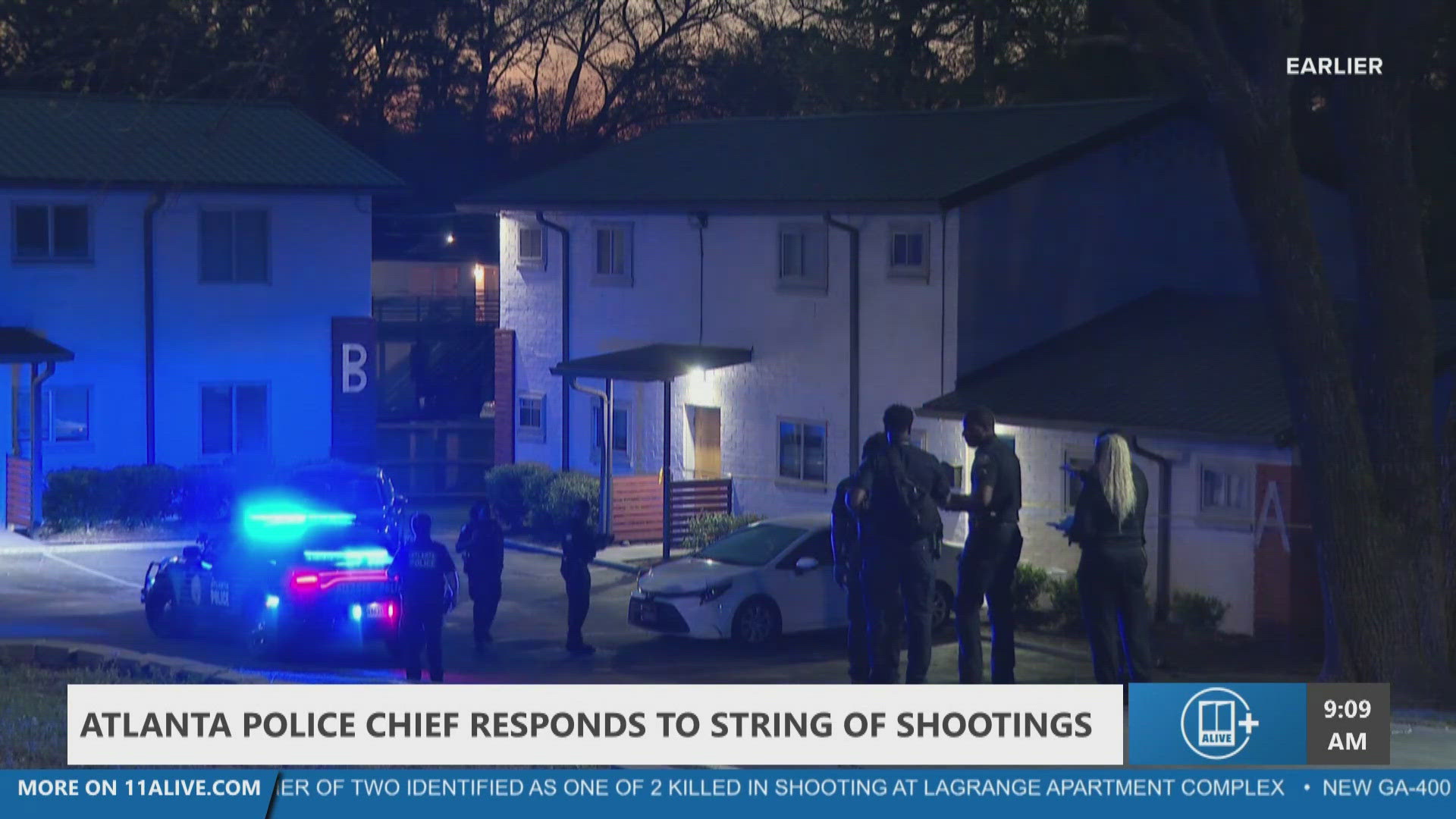 Suspect in custody after deadly northwest Atlanta overnight shooting