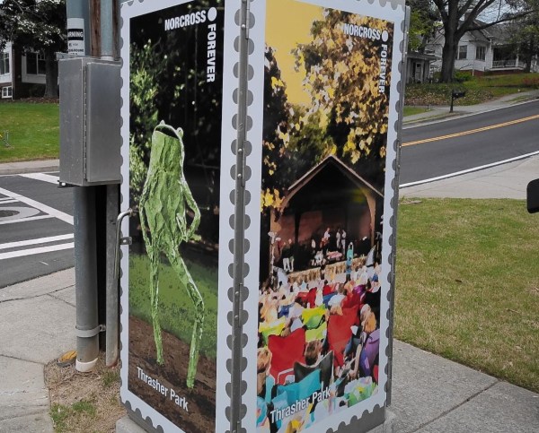 New public art initiative brings Norcross identity to life with vinyl wraps