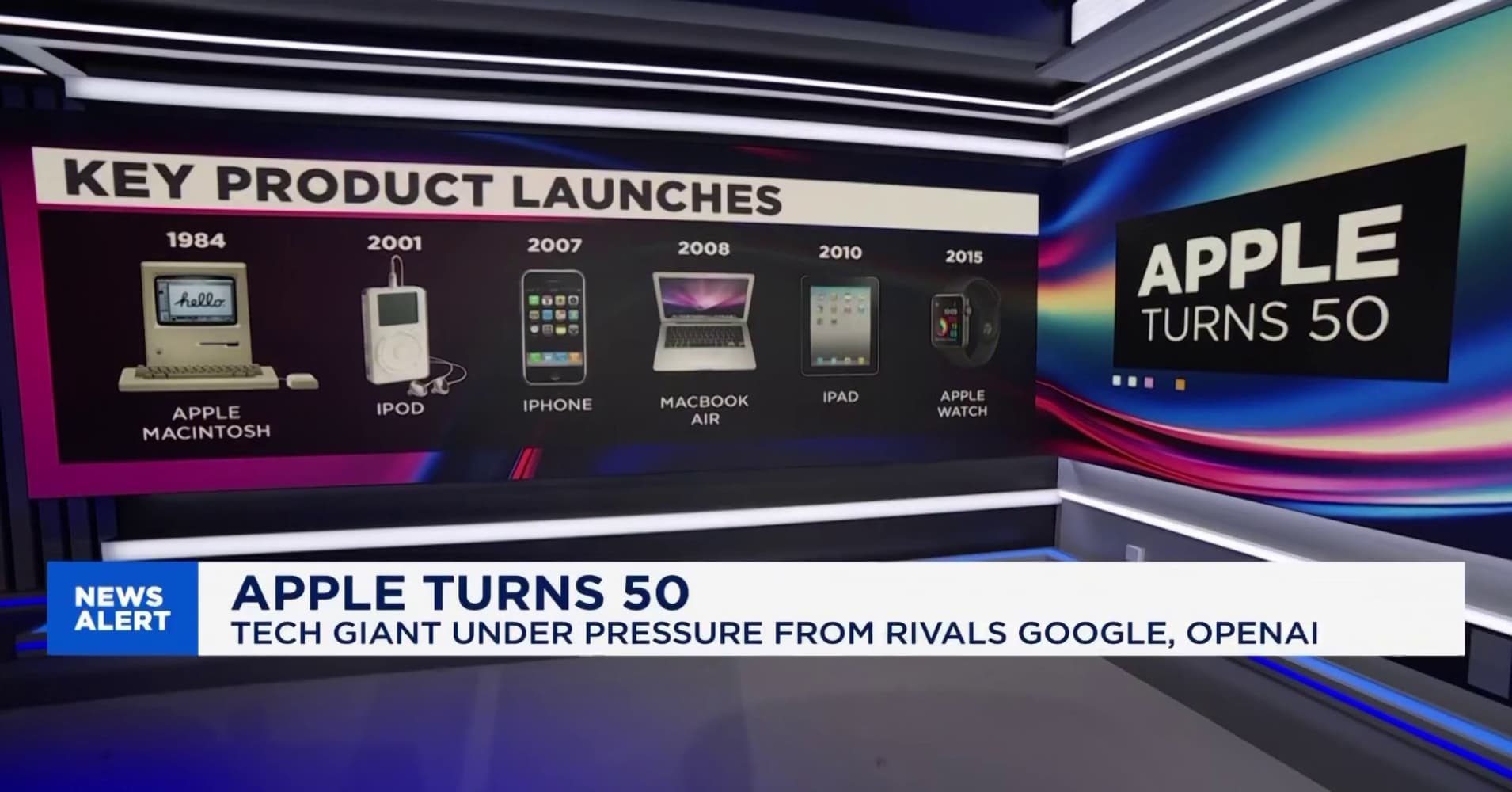 Apple turns 50, but is it showing its age in the AI race?