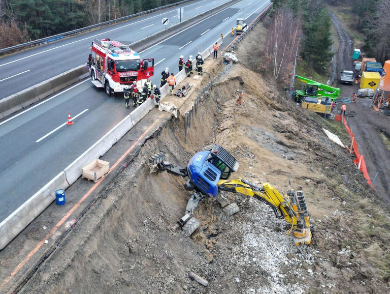 Nach Hangrutsch: A2 bei Pinkafeld wieder ungehindert befahrbar