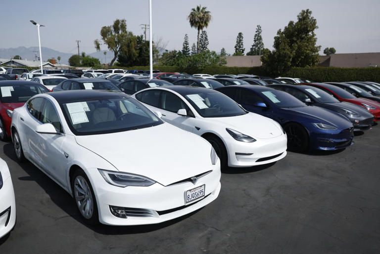 Tesla stock rises ahead of delivery numbers. Brace for volatility.