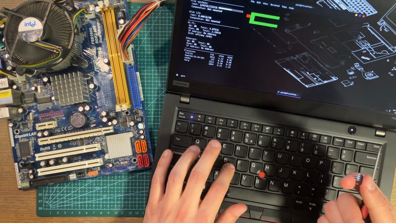 Running a PC with no system RAM at all looks to be technically possible ...