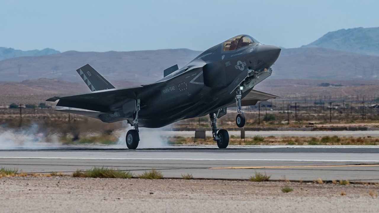 Un chasseur furtif F-35 s’écrase dans une zone restreinte près de Las Vegas