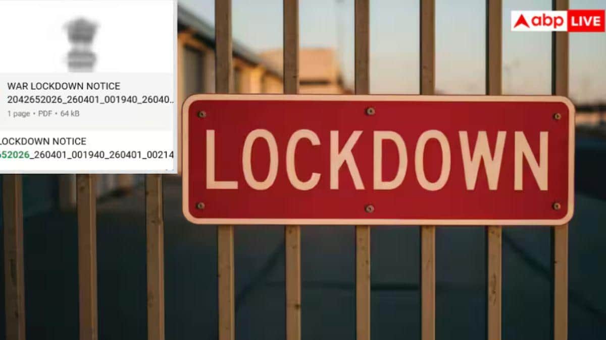 Viral 'war lockdown notice' triggers panic, turns out to be April Fool ...