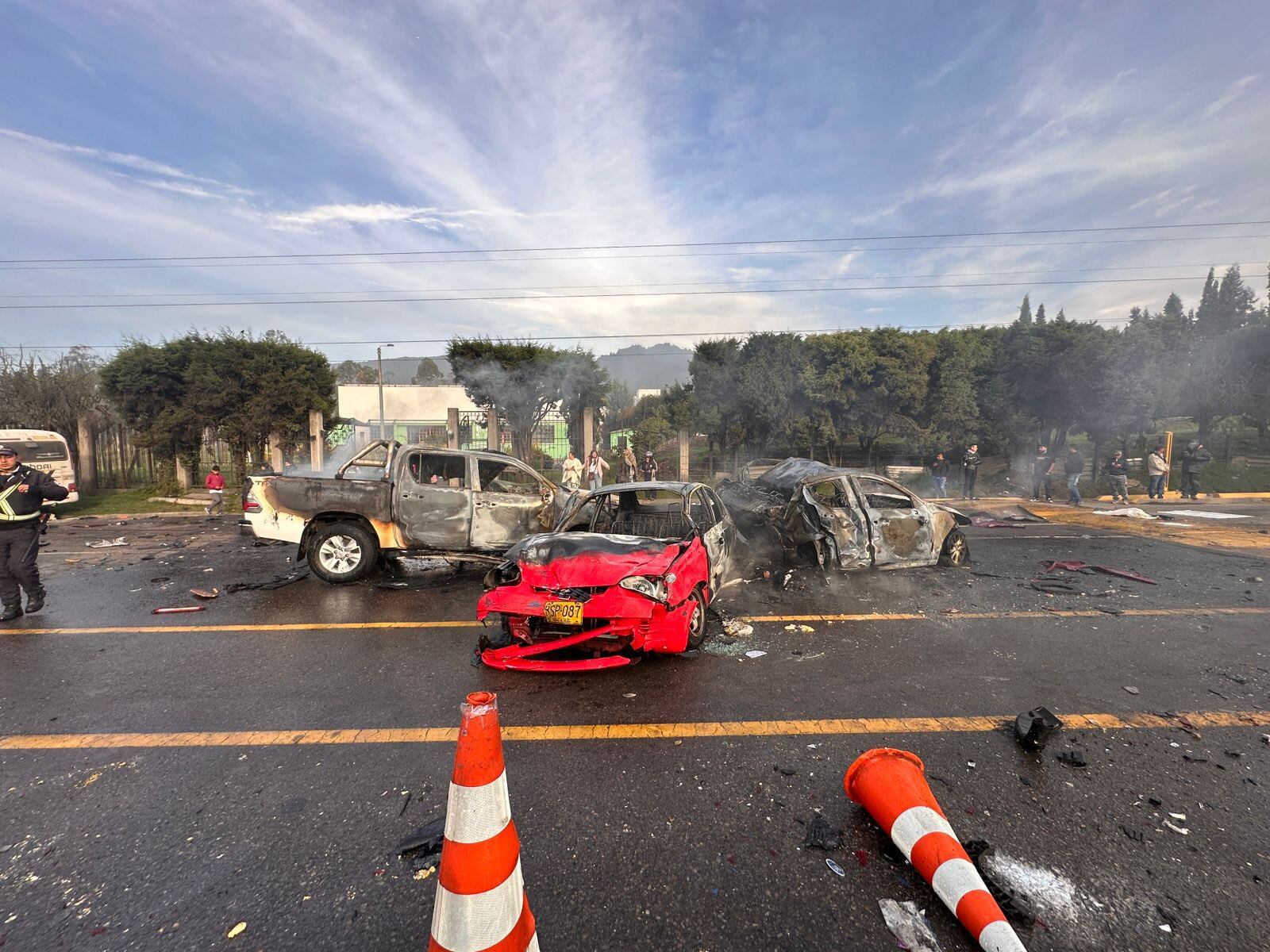 ¿Qué pasó en el peaje de Zipaquirá y por qué fue mortal?