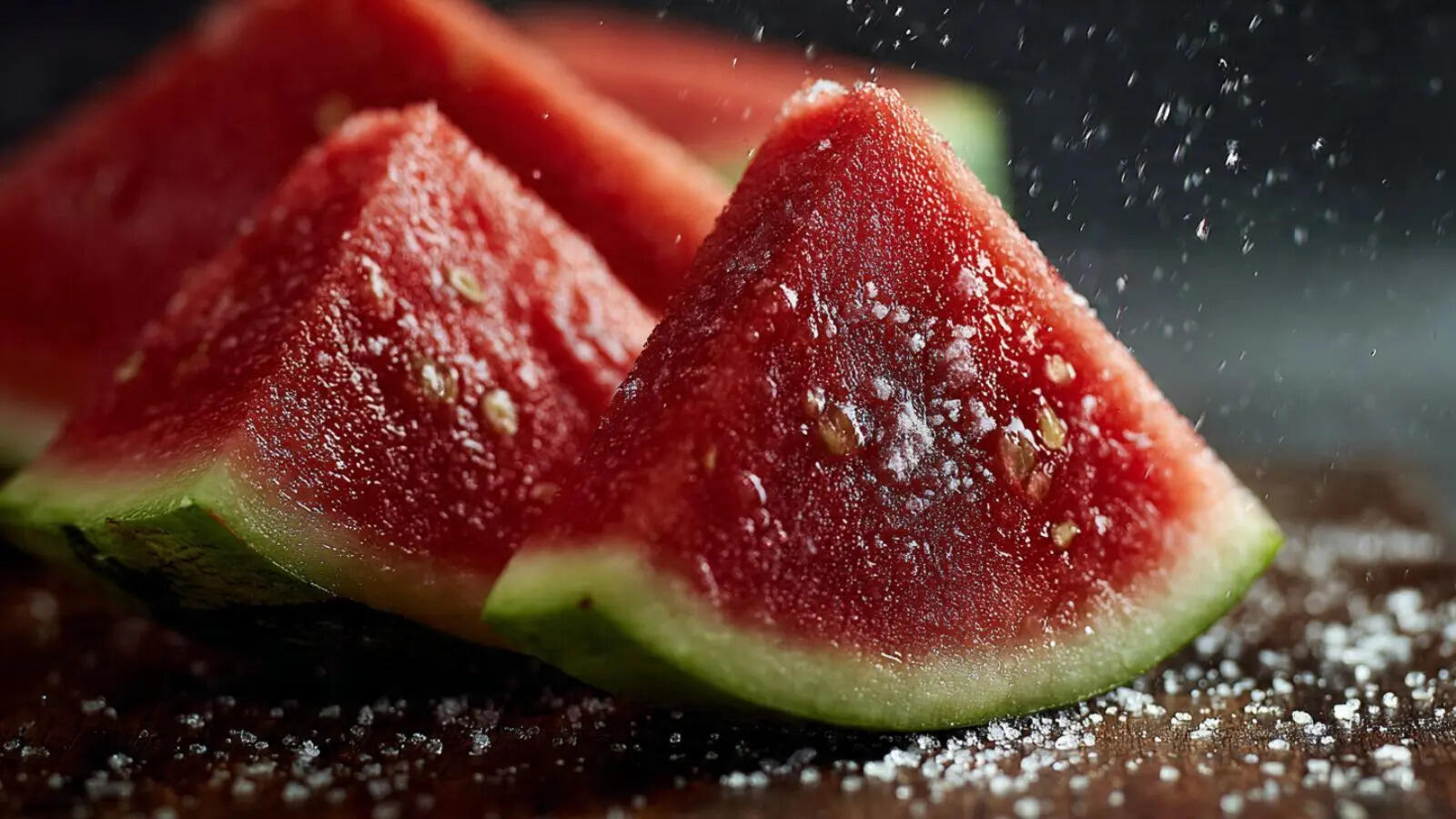 Why adding a pinch of salt to watermelon enhances its taste