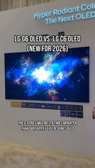 Here's your first look at the LG G6 OLED TV and LG C6 OLED TV for 2026