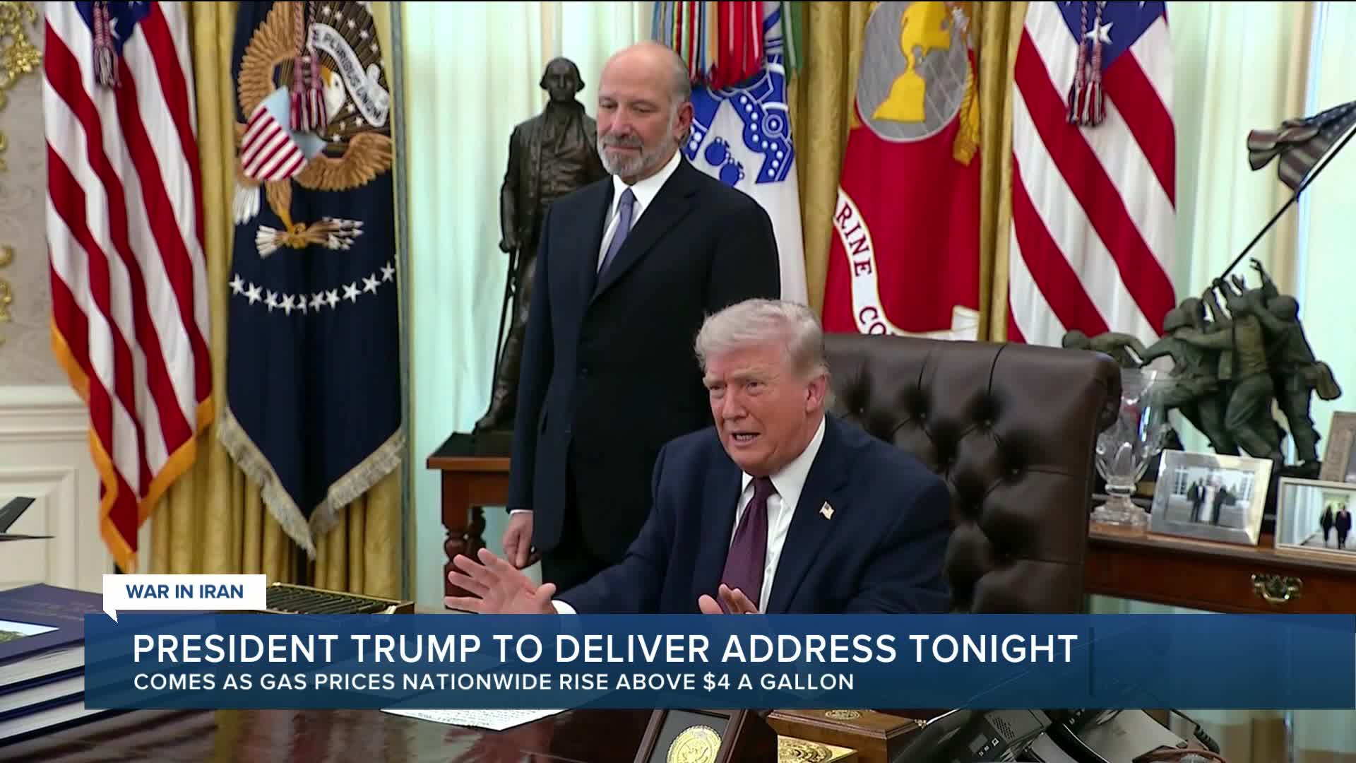 Trump expected to give speech regarding war with Iran Wednesday night