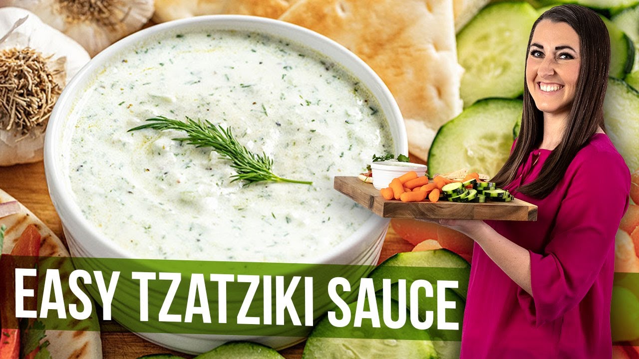 Easy tzatziki sauce
