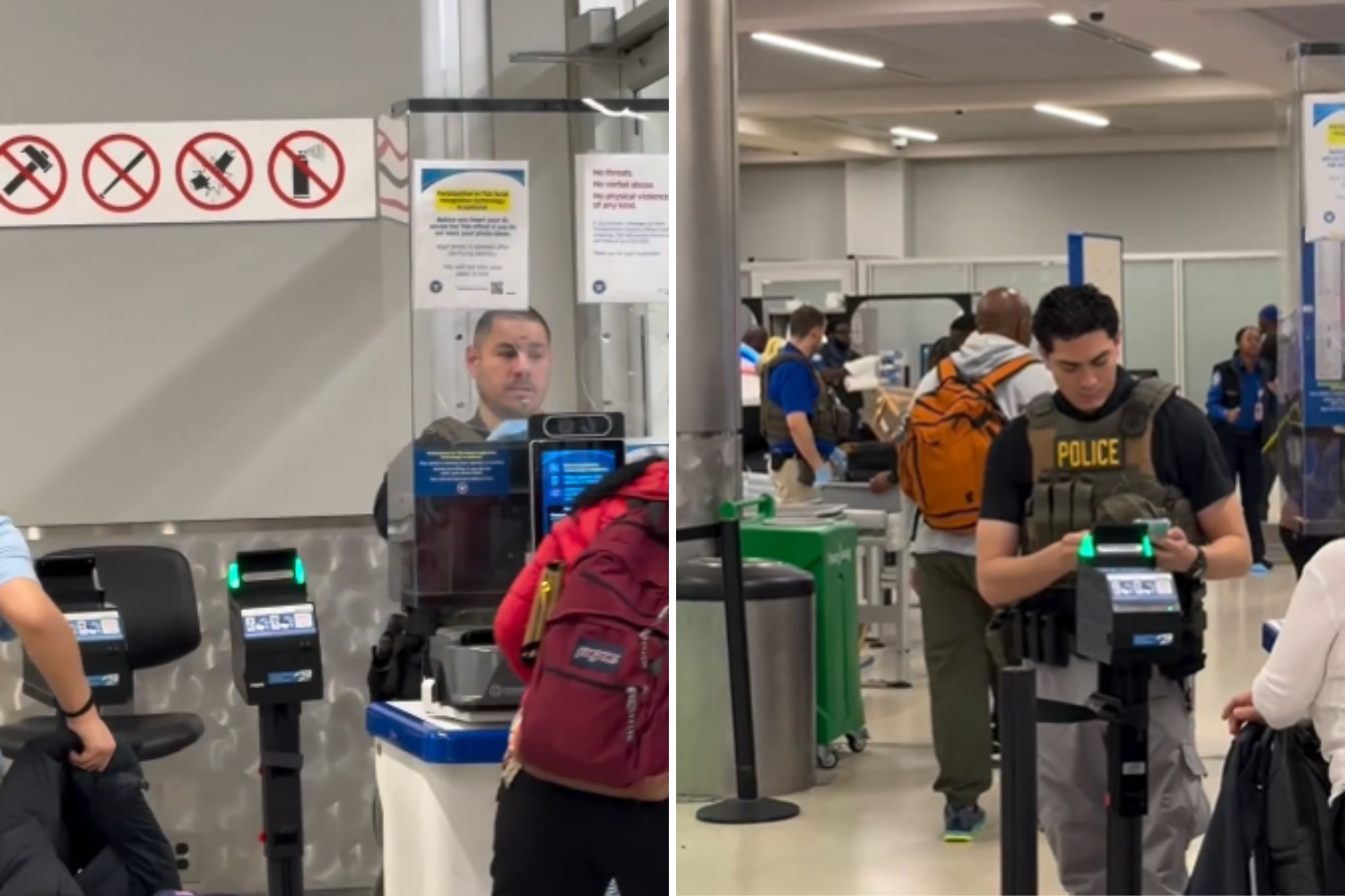 Passenger arrives at Atlanta airport, says "ICE is in full control"<br>