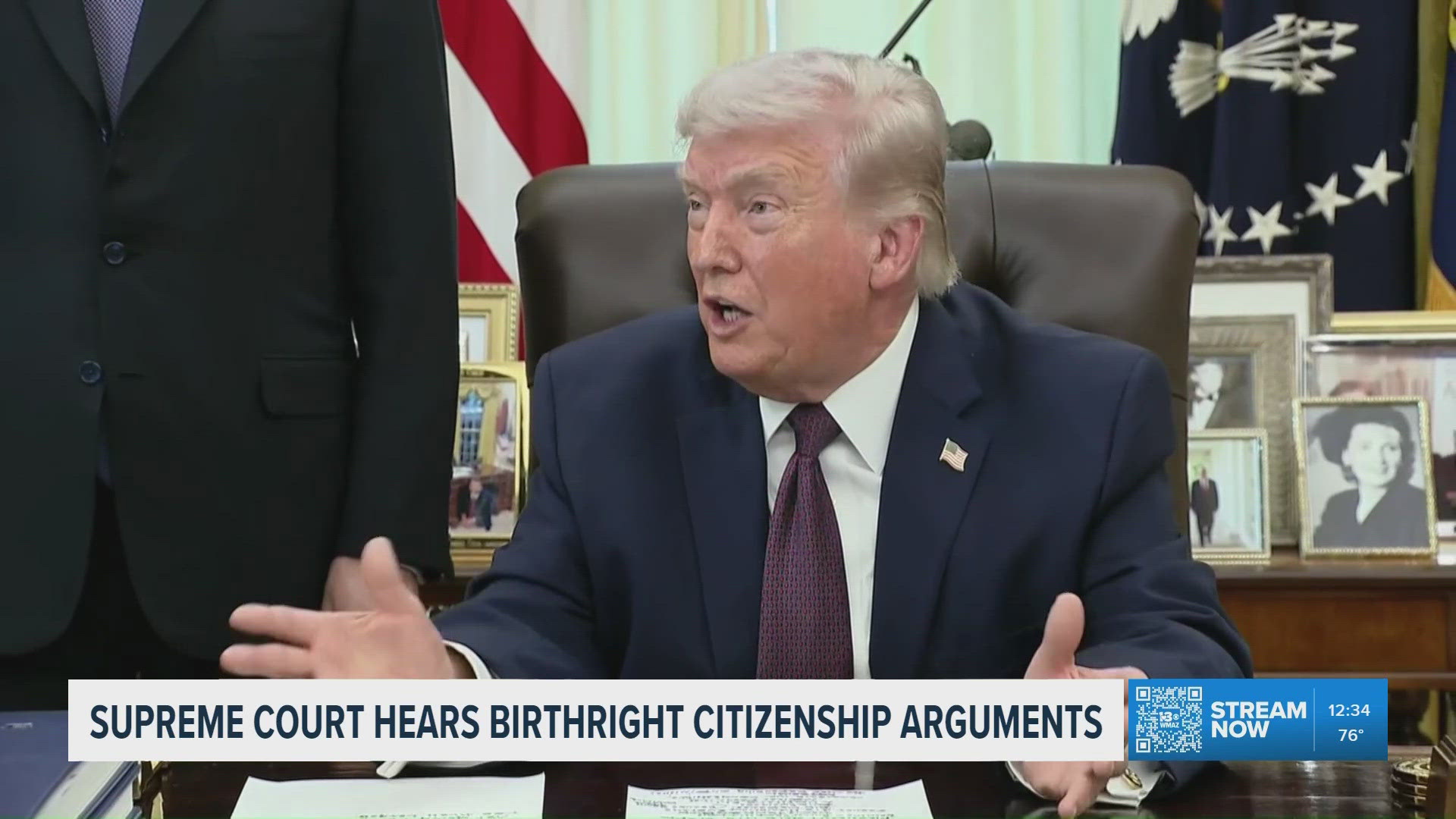 Supreme Court hearing arguments from both sides on Trump's limit on ...
